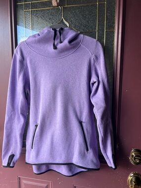 Old Navy Lavender Active Fleece Hoodie